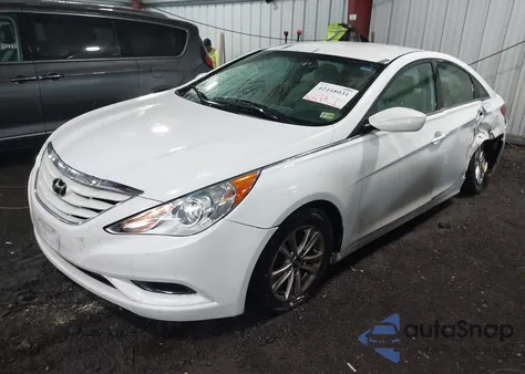 2013 Hyundai Sonata Gls из США, поврежденный, VIN 5NPEB4AC3DH756026